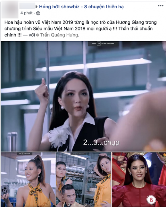 Khánh Vân, Hoa hậu Hoàn vũ Việt Nam 2019, sao Việt